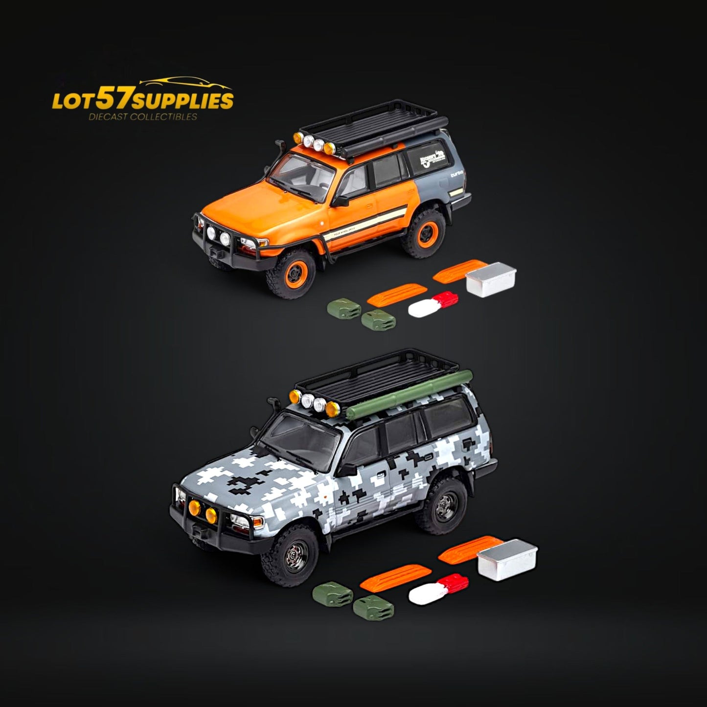GCD Toyota Land Cruiser LC80 Modified Version 1:64