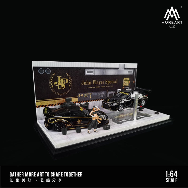 MoreArt AutoMobile Repair Workshop JPS Livery 1:64