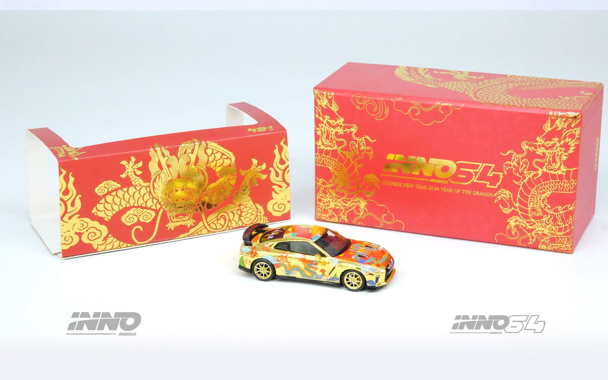 INNO64 Nissan Skyline GT-R R35 Year Of The Dragon Special Edition 1:64