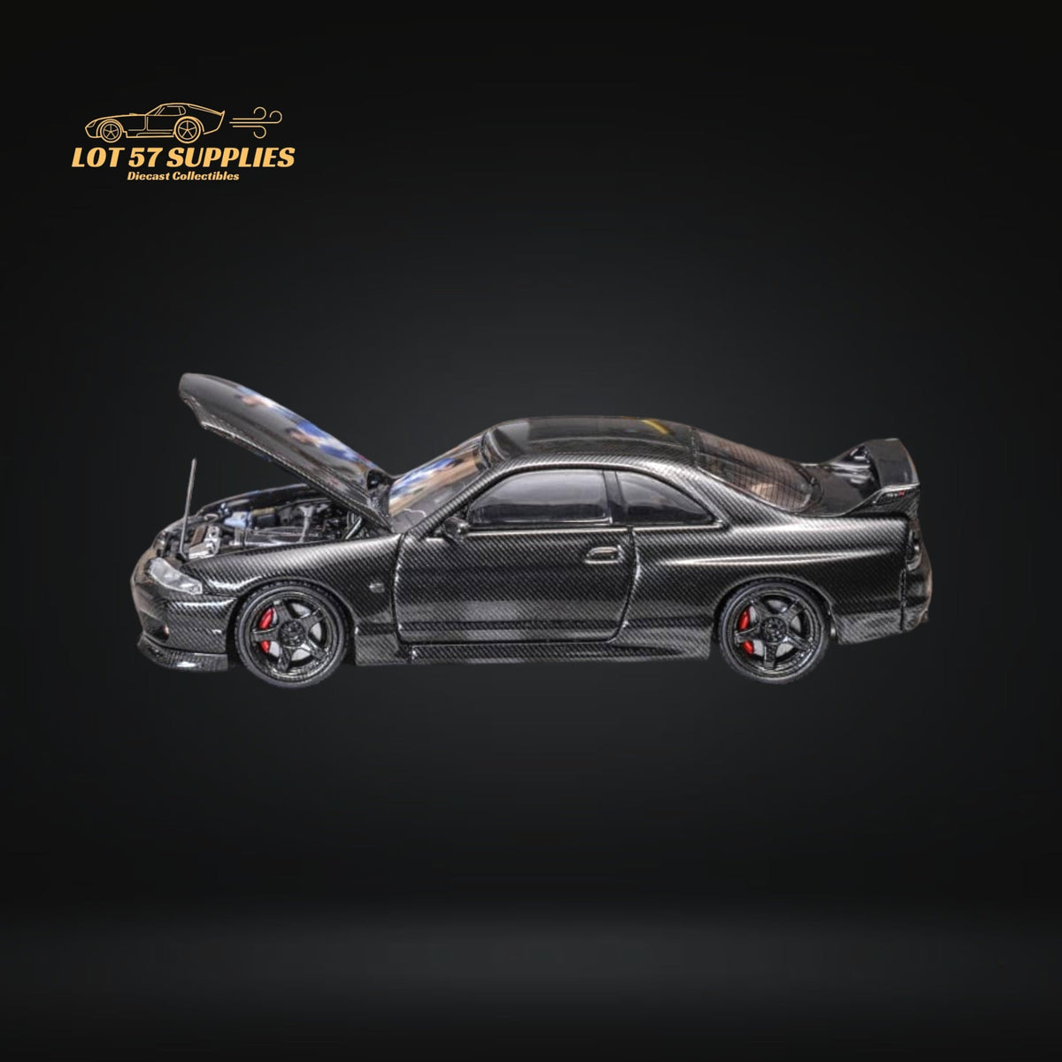 Focal Horizon Nissan Skyline GT-R R33 Black 1:64