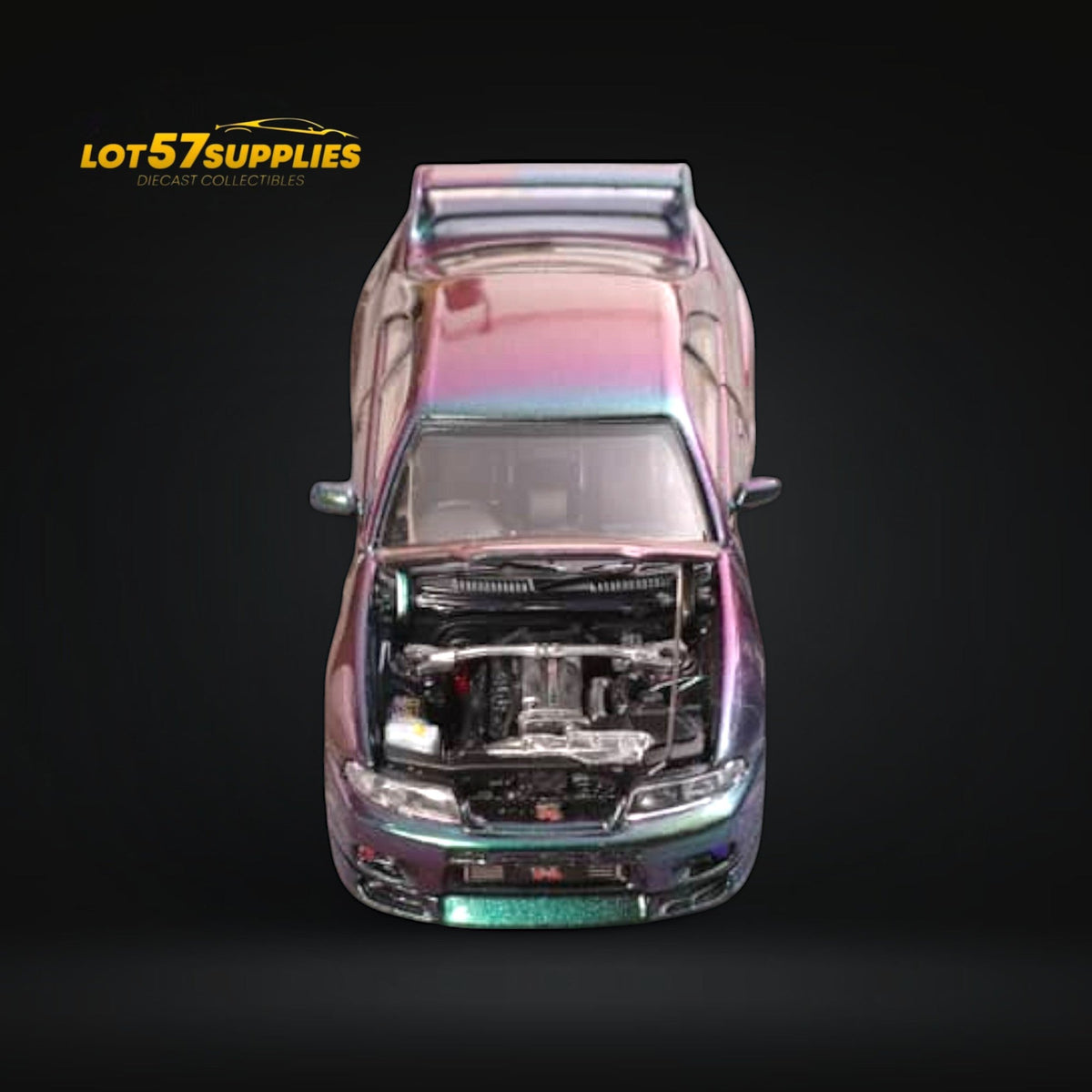 Focal Horizon Skyline GT-R R33 Magic Purple 1:64