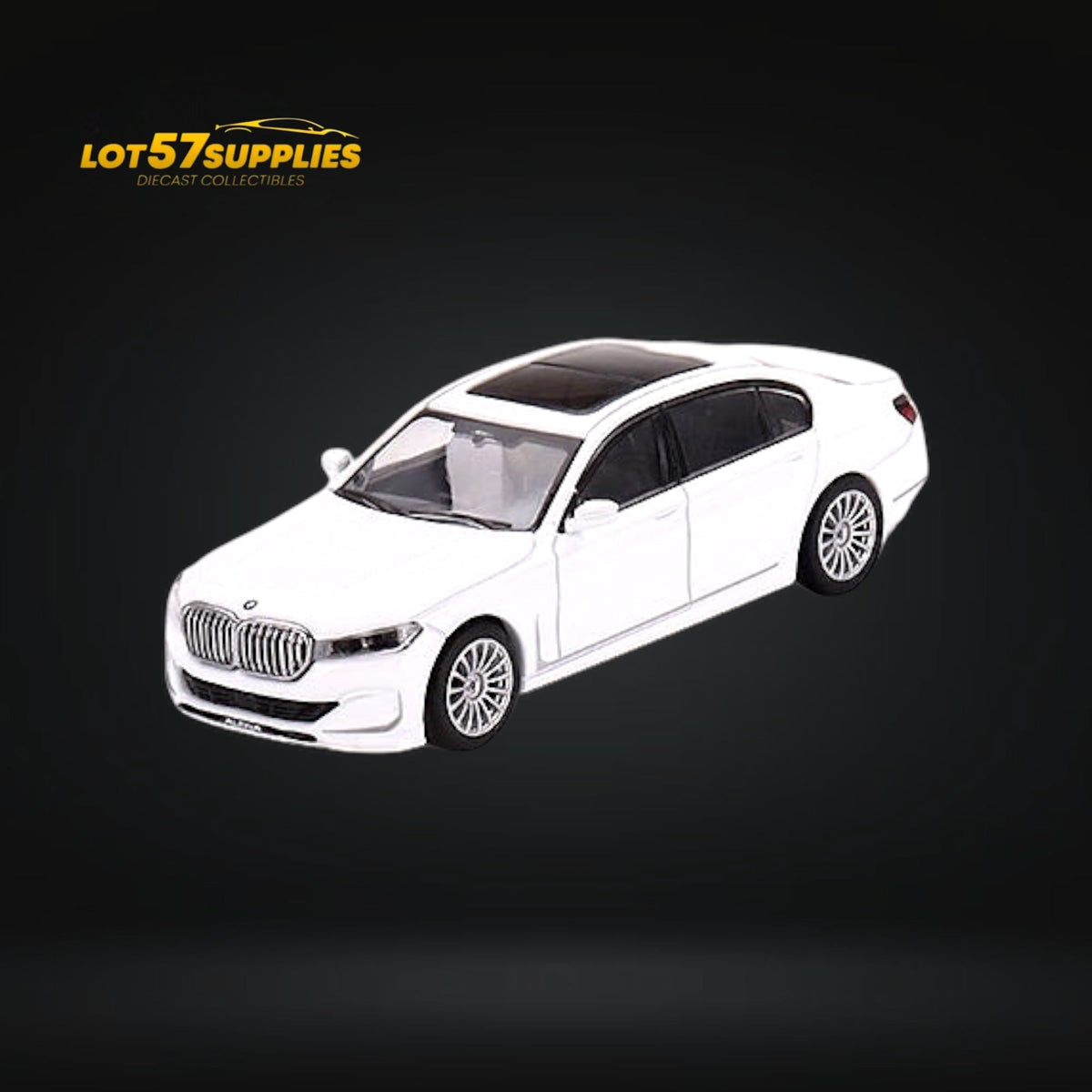 Mini GT BMW Alpina B7 xDrive Alpine White 1:64