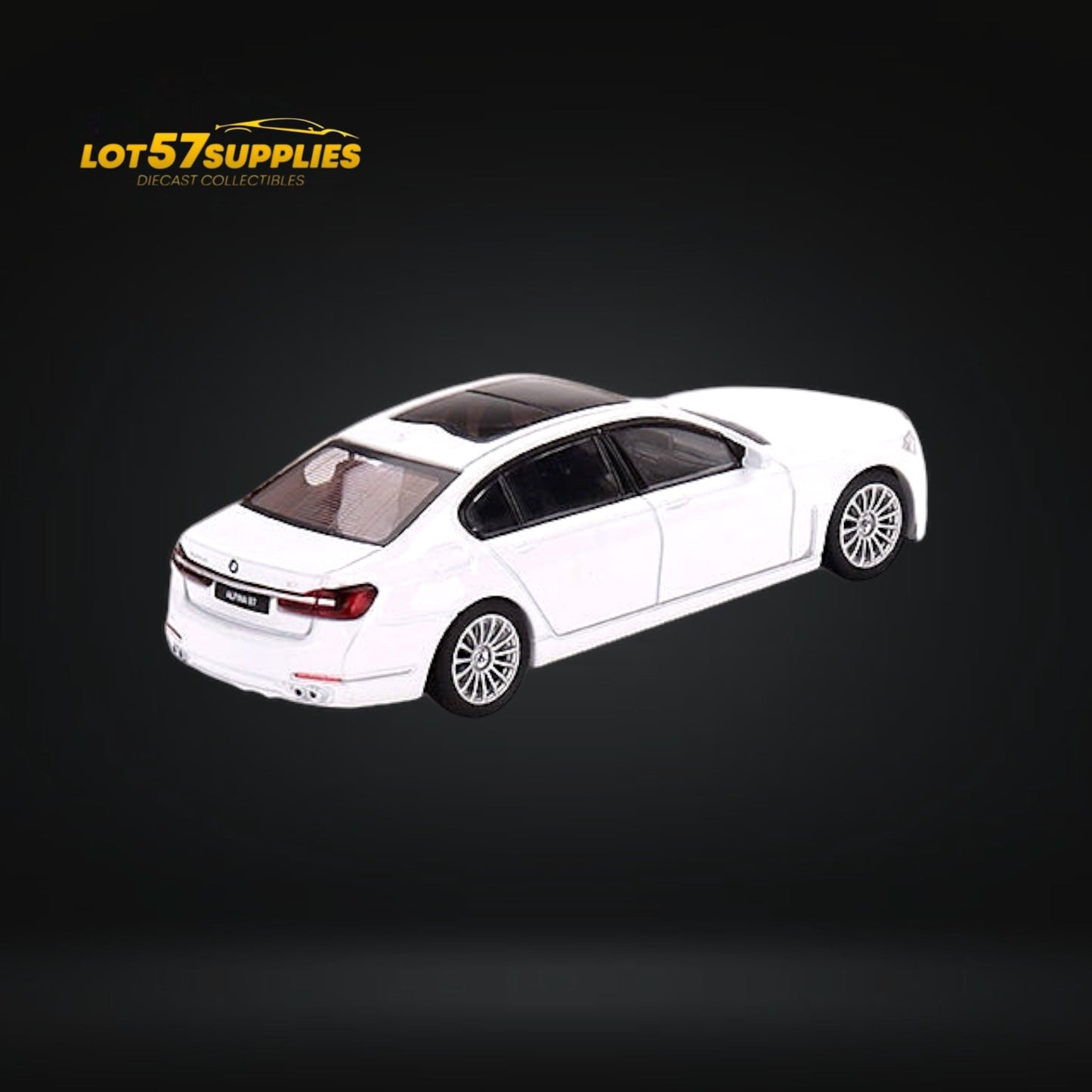 Mini GT BMW Alpina B7 xDrive Alpine White 1:64