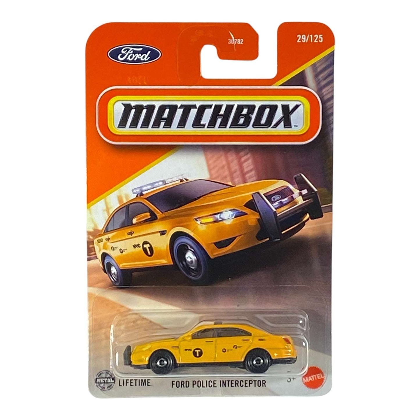 Matchbox Ford Police Interceptor | 2025 Matchbox Series 29/125