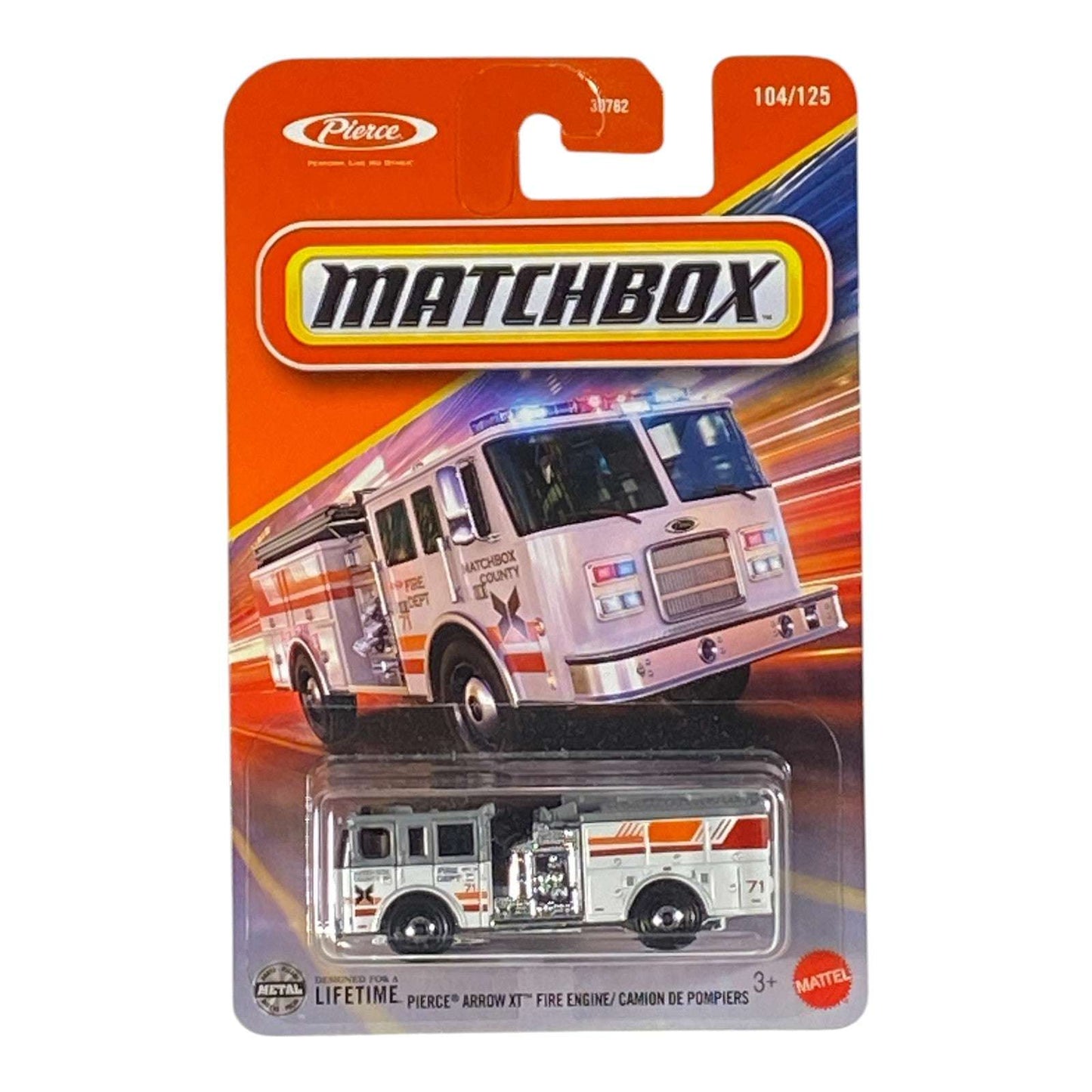 Matchbox Pierce Arrow XT Fire Engine | 2025 Matchbox Series 104/125