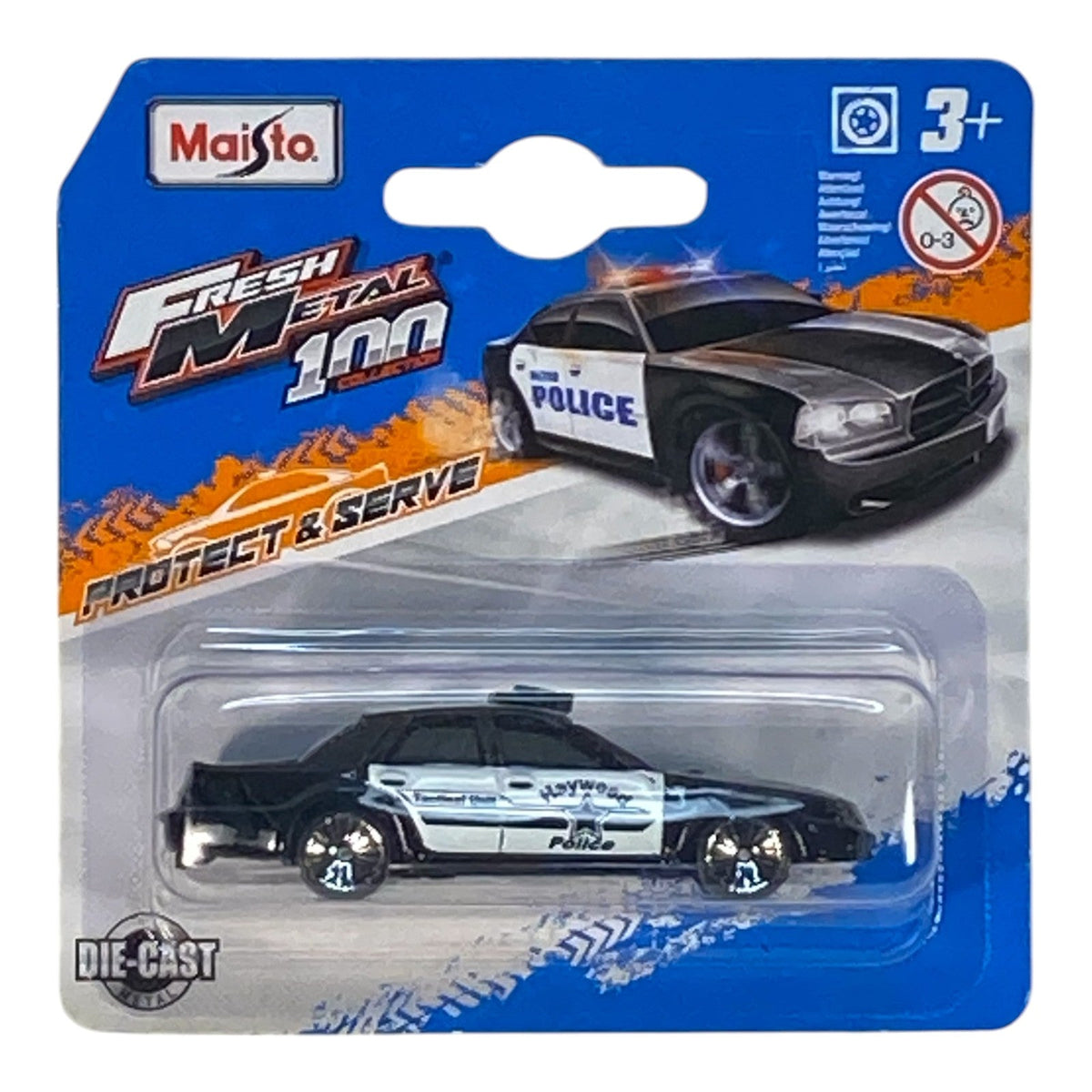 Maisto Police Car | Fresh Metal 100 Series