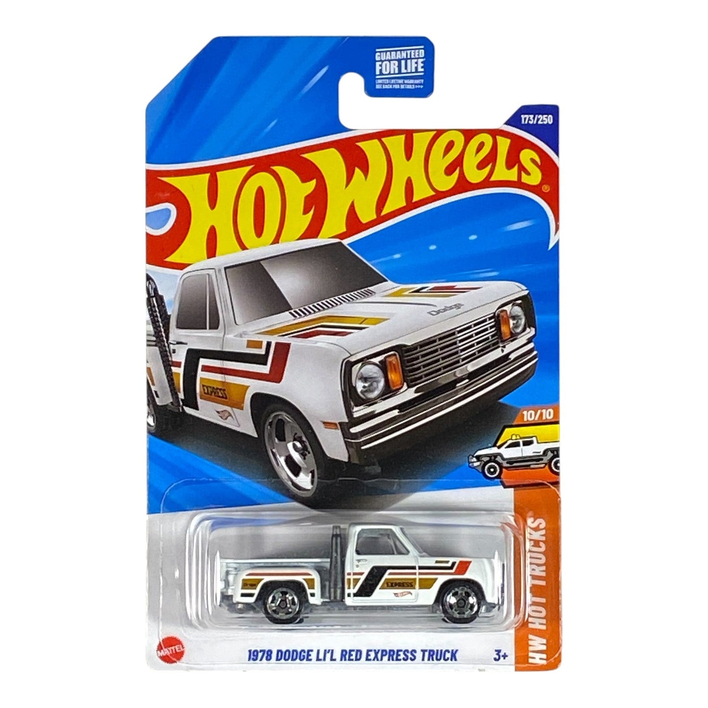 Hot Wheels 1978 Dodge Li'l Red Express Truck - HW Hot Trucks Series 10/10