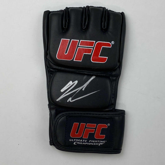 Autographed/Signed Donald Cowboy Cerrone UFC MMA Ultimate Fighting Black Glove Beckett BAS COA