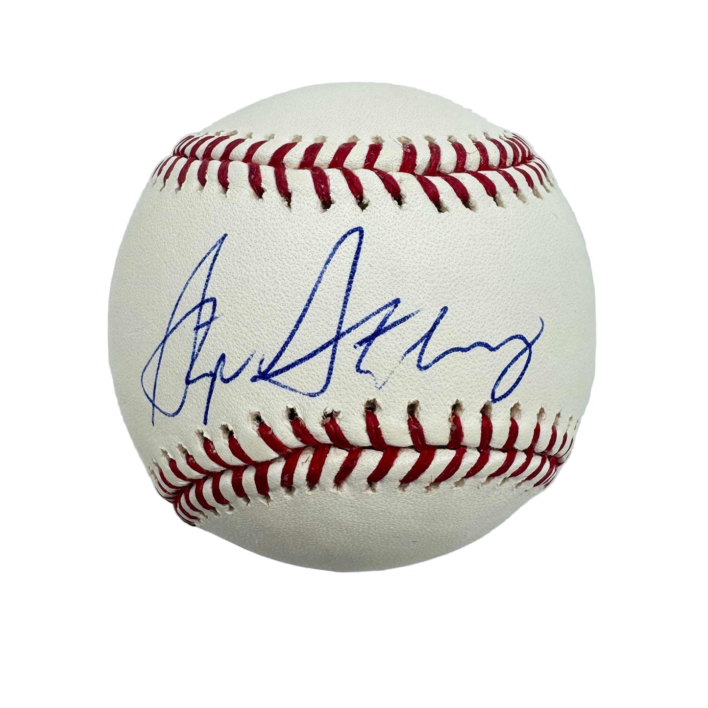 Autographed/Signed Stephen Strasburg Rawlings Official Major League Baseball ROML JSA COA
