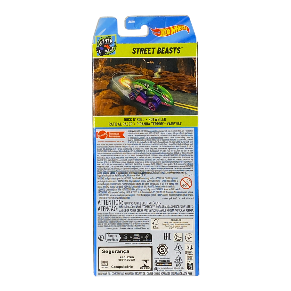 Hot Wheels 5 Pack Set | Street Beasts