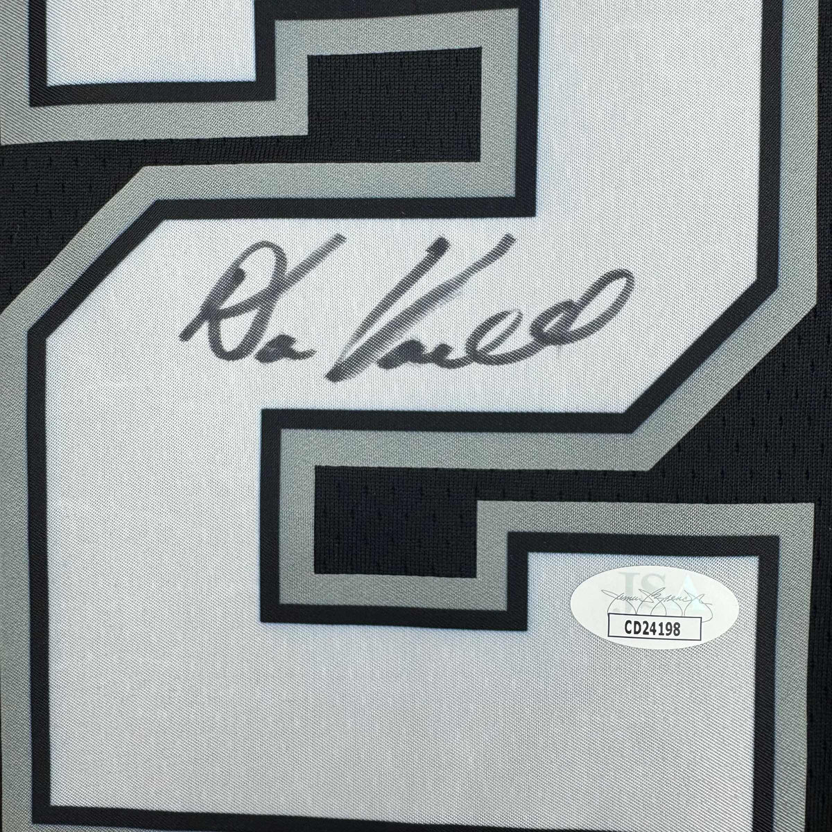 Autographed/Signed Devin Vassell San Antonio Black Basketball Jersey JSA COA