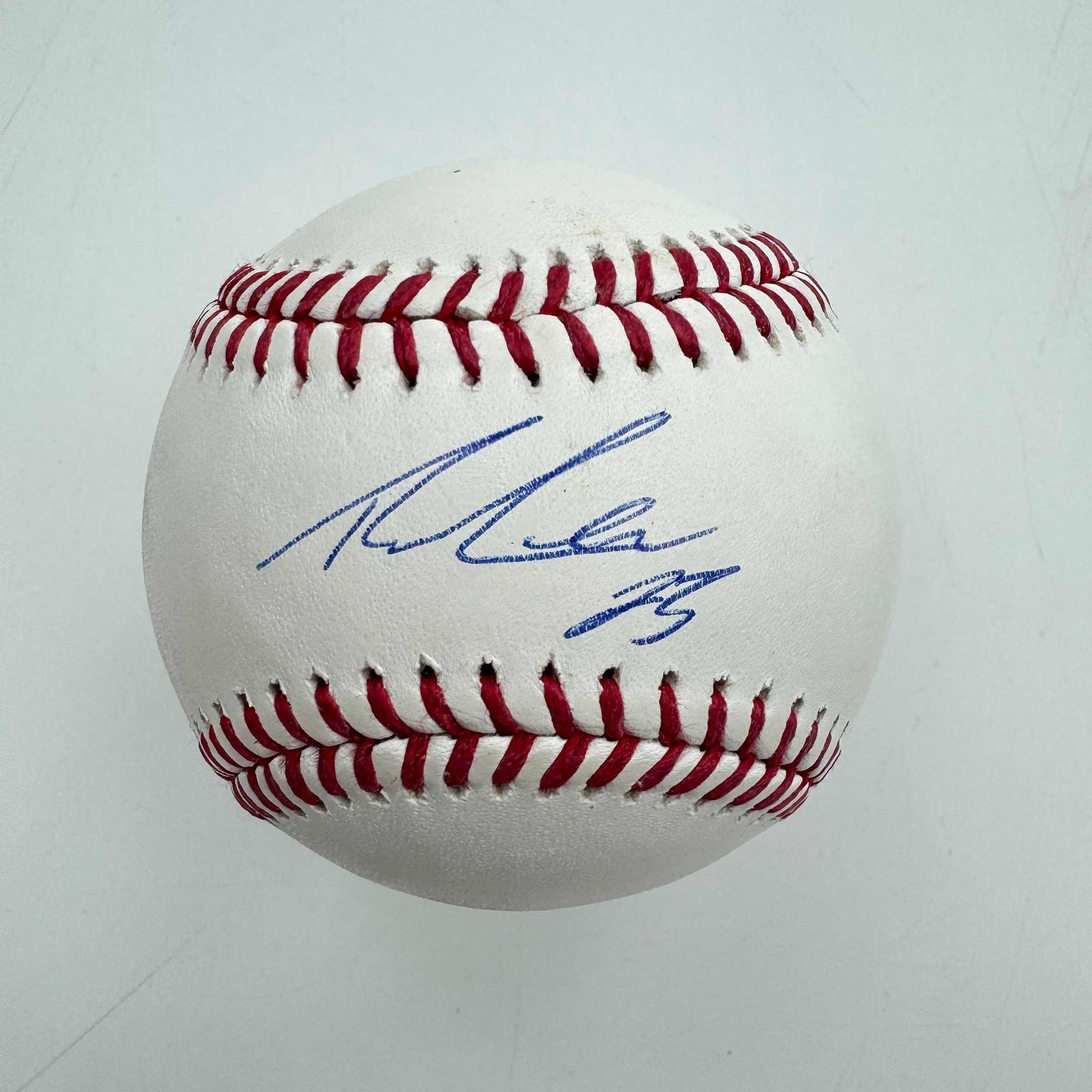 Autographed/Signed Royce Lewis Rawlings Official Major League Baseball ROML JSA COA