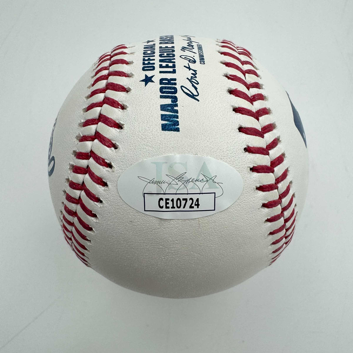 Autographed/Signed Royce Lewis Rawlings Official Major League Baseball ROML JSA COA