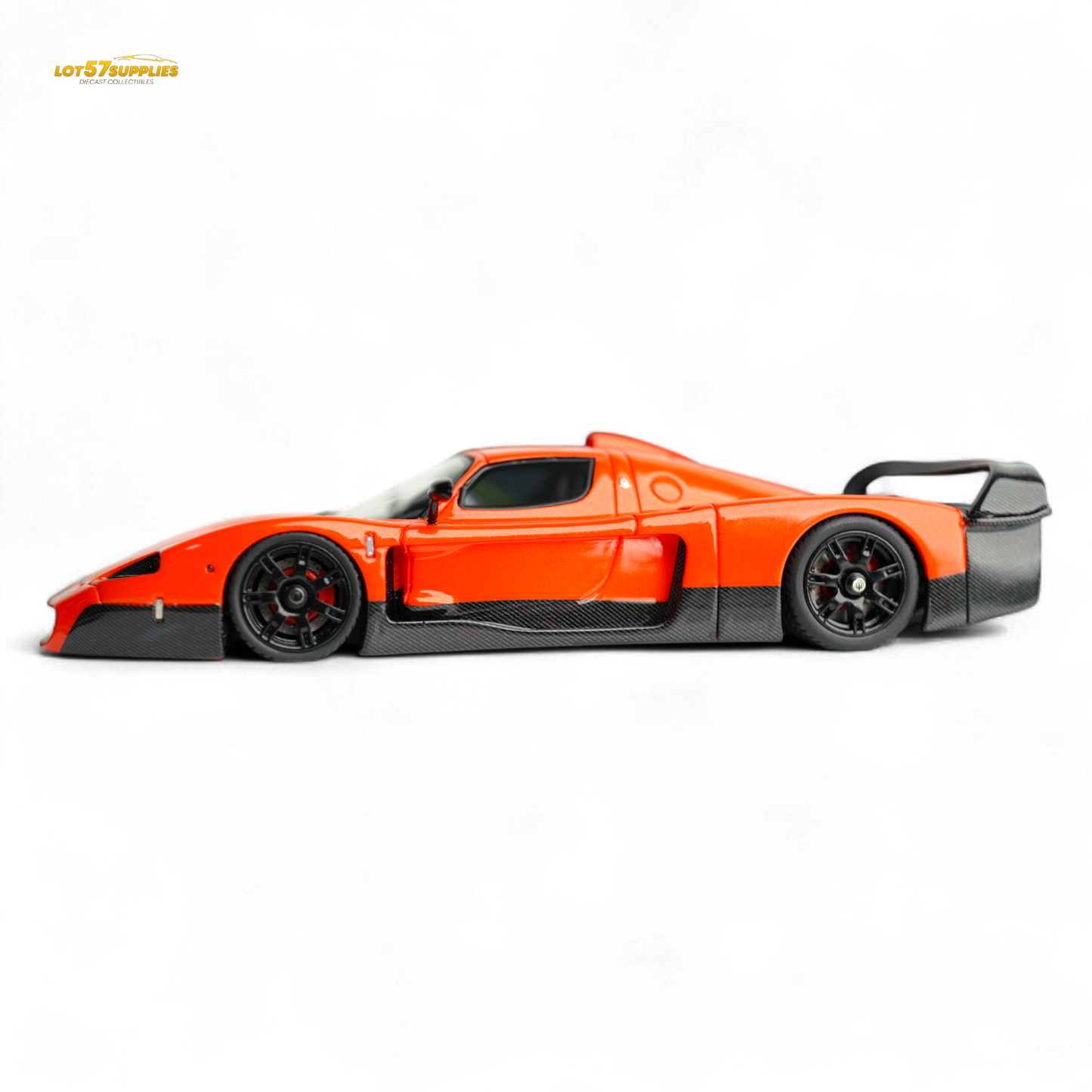 YM Model Maserati MC12 Stradale Corsa 2-Tone Orange 1:64