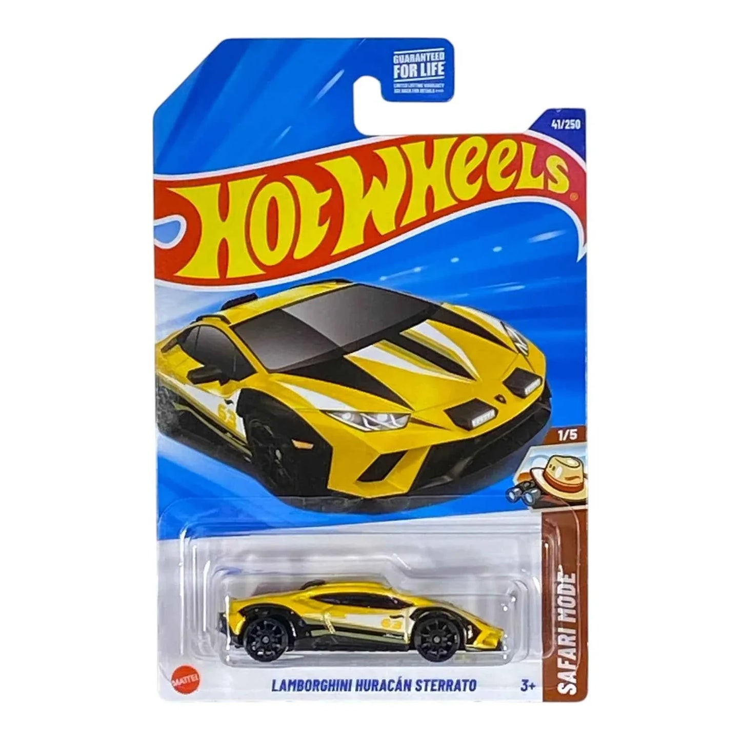 Hot Wheels Lamborghini Huracan Sterrato (Yellow) - Safari Mode Series 1/5