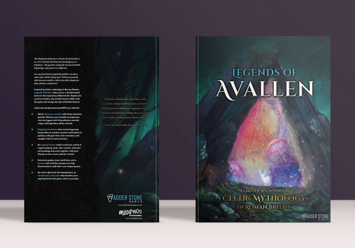 Legends of Avallen RPG - Core Rulebook