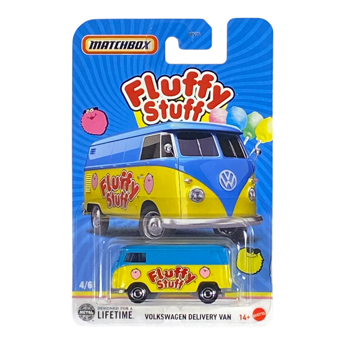 Matchbox Volkswagen Delivery Van - Fluffy Stuff - Candy Series 4/6