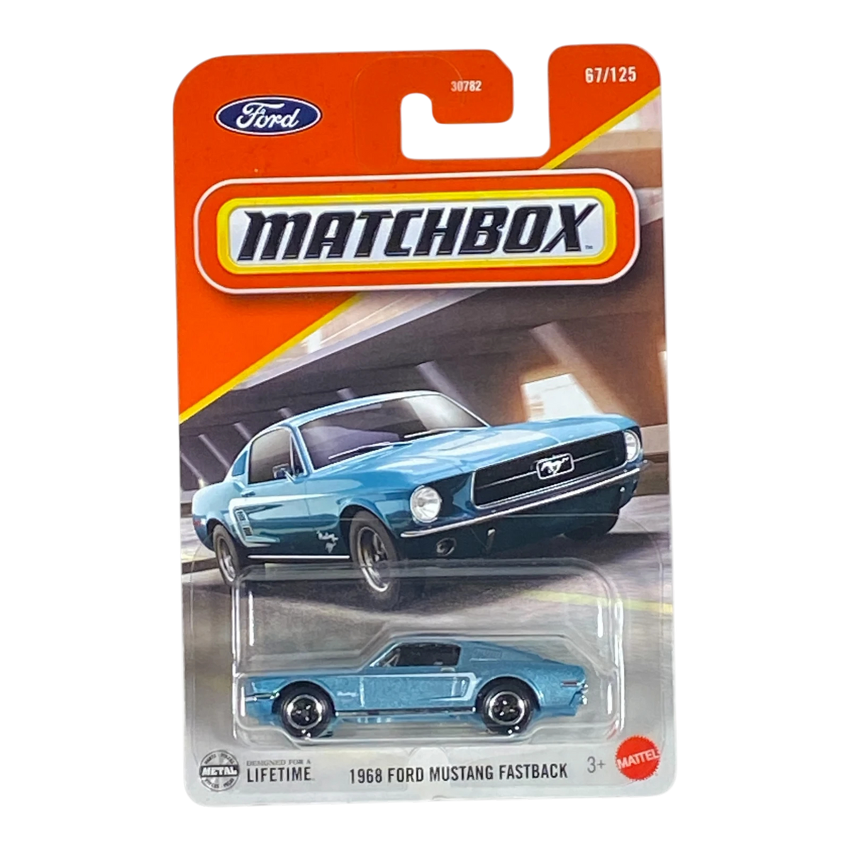 Matchbox 1968 Ford Mustang Fastback | 2025 Matchbox Series 67/125