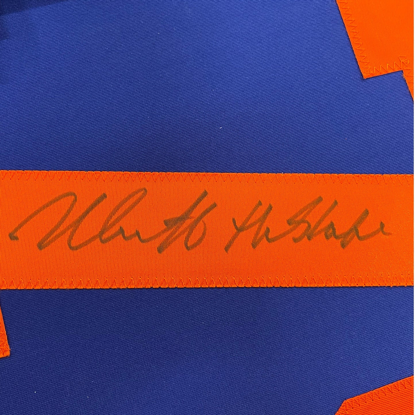Framed Autographed/Signed Nick Castle Michael Myers 35x39 Halloween Blue Movie Jersey PSA/DNA COA