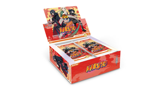 Kayou Naruto Smriti Earth Scroll Series 2 Collector Box Display - 20 Packs