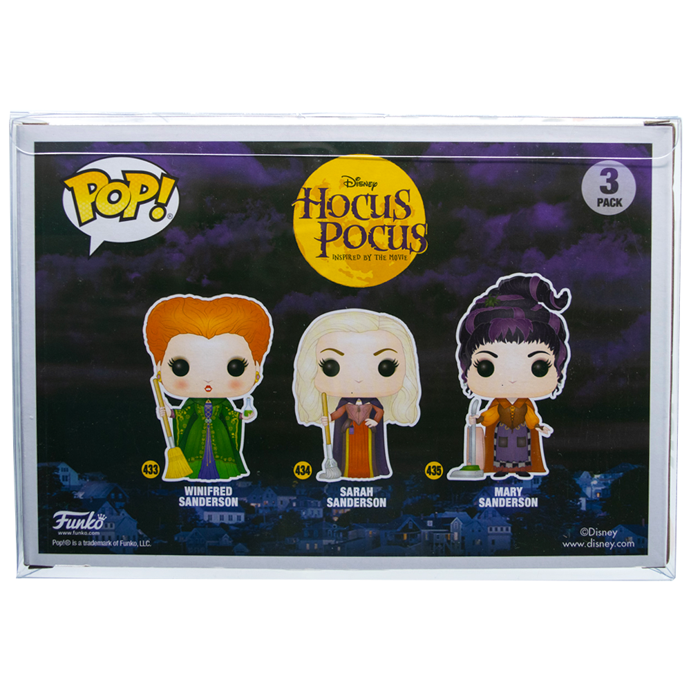 3-Pack New Style Funko Pop! PopShield Protectors
