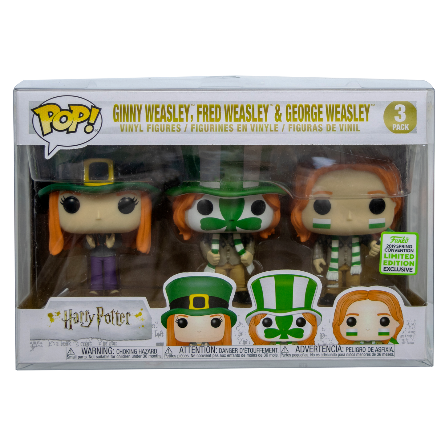 3-Pack Weasley Quidditch Funko Pop! PopShield Protectors