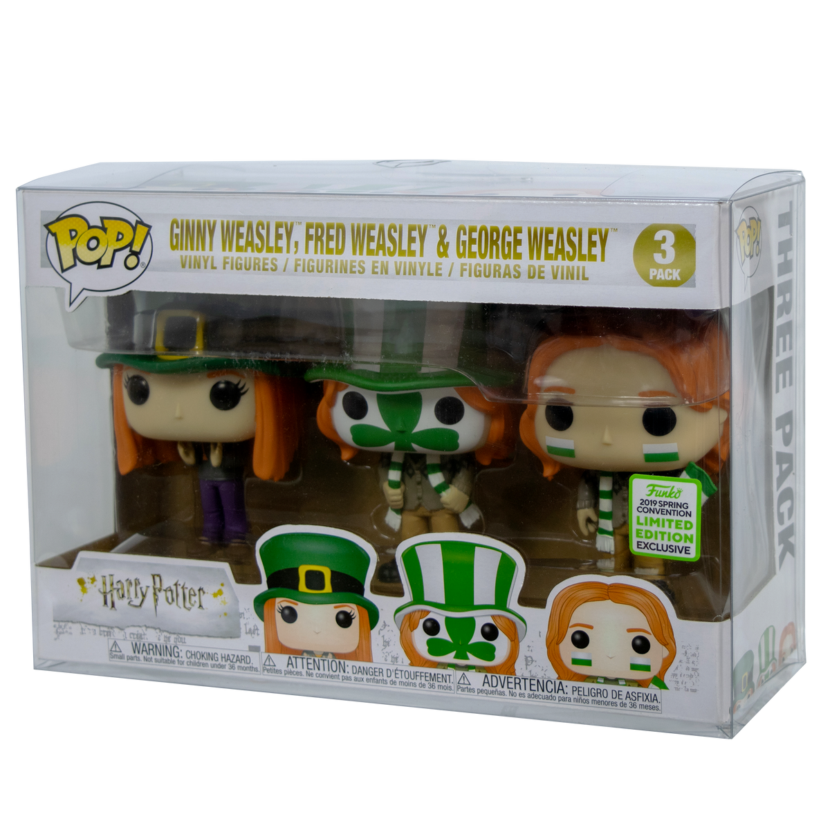 3-Pack Weasley Quidditch Funko Pop! PopShield Protectors