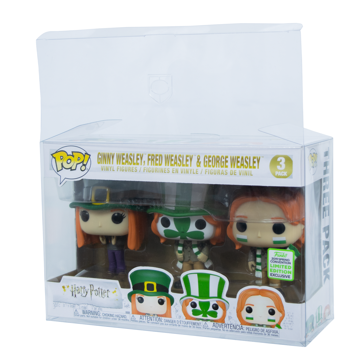 3-Pack Weasley Quidditch Funko Pop! PopShield Protectors
