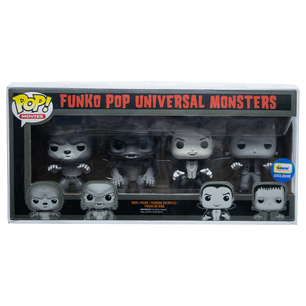 4-Pack Old Style Funko Pop! PopShield Protectors