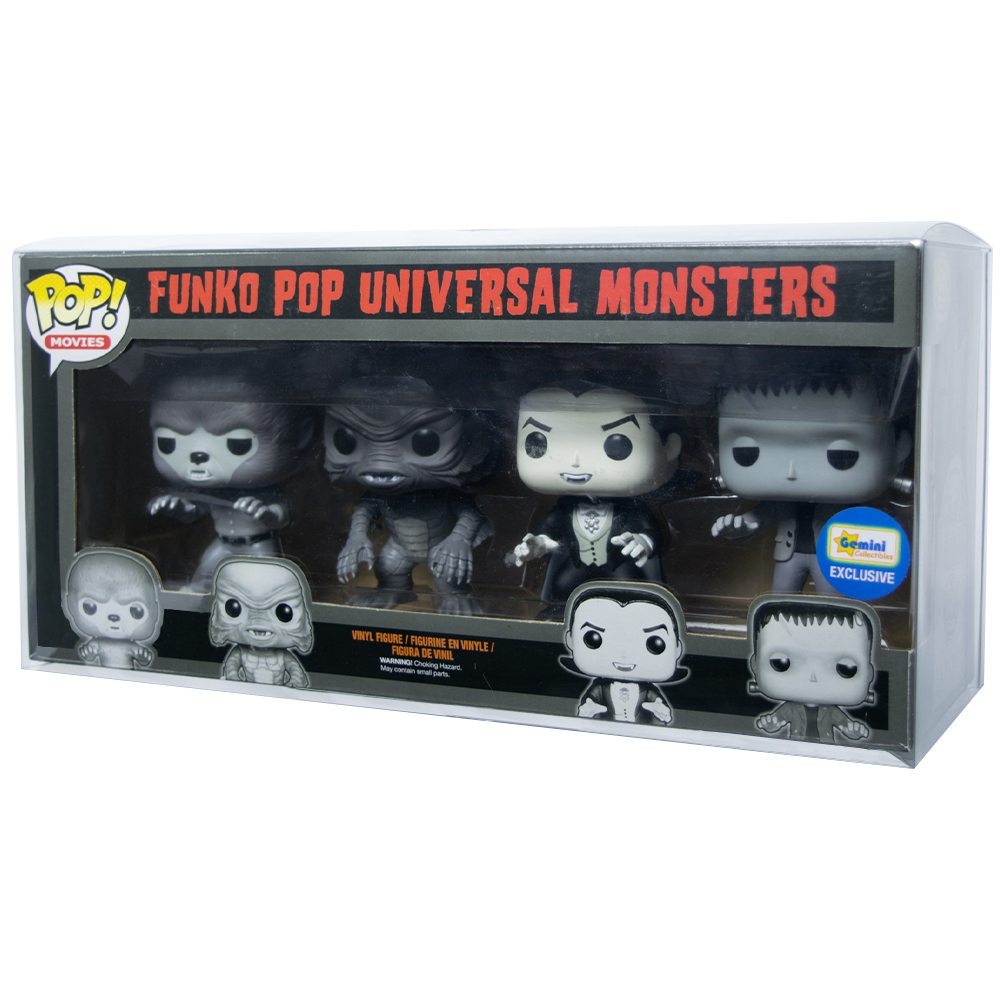 4-Pack Old Style Funko Pop! PopShield Protectors