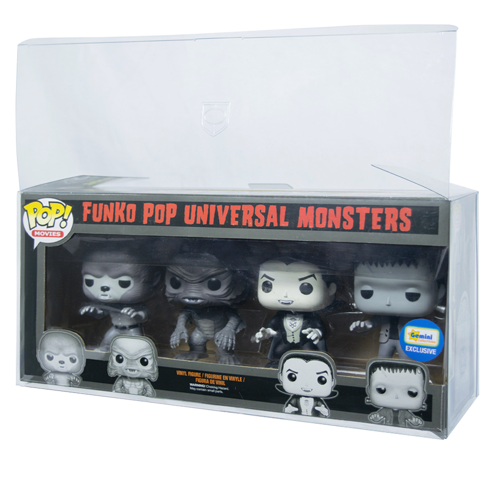 4-Pack Old Style Funko Pop! PopShield Protectors