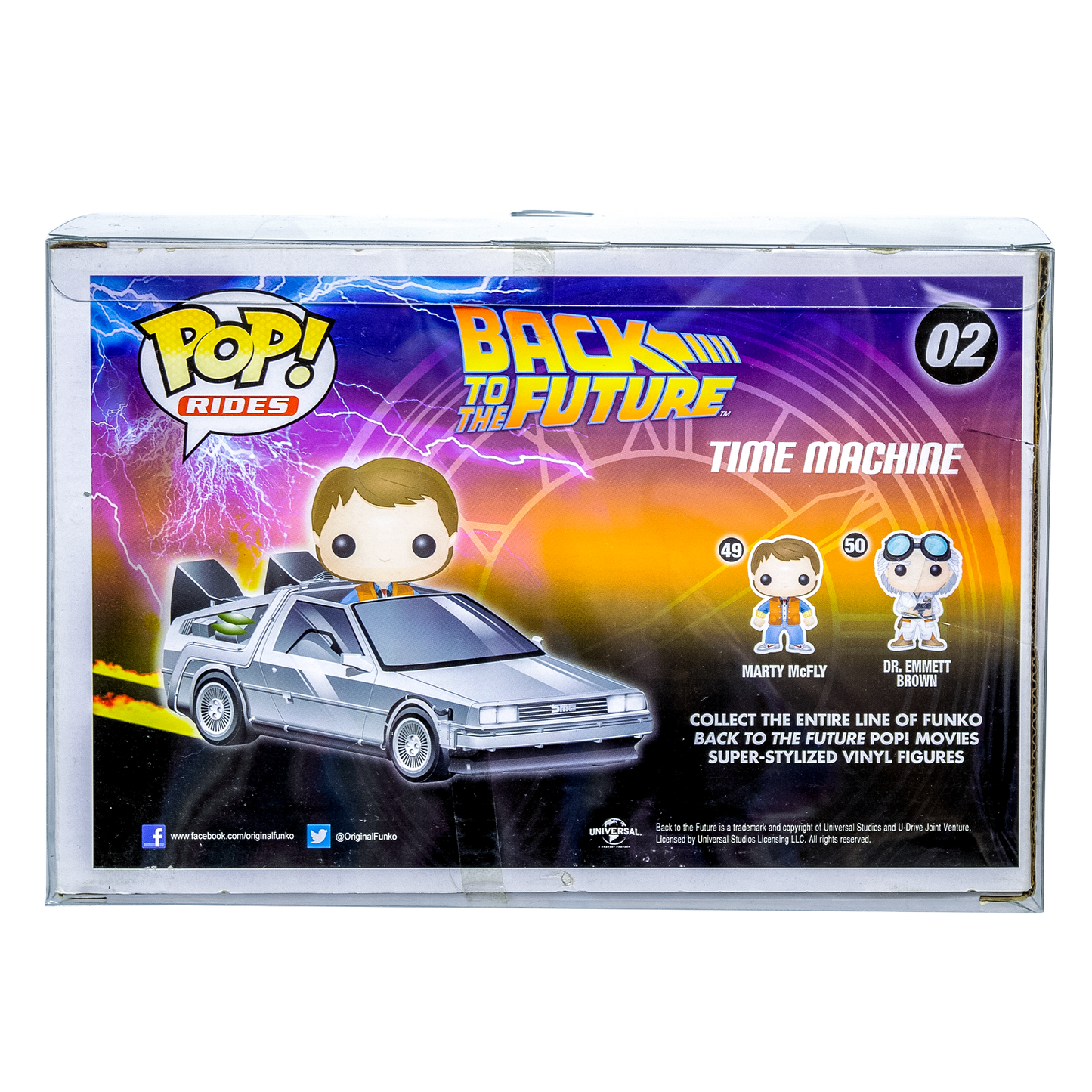 Batmobile/Time Machine Rides Funko Pop! PopShield Protectors