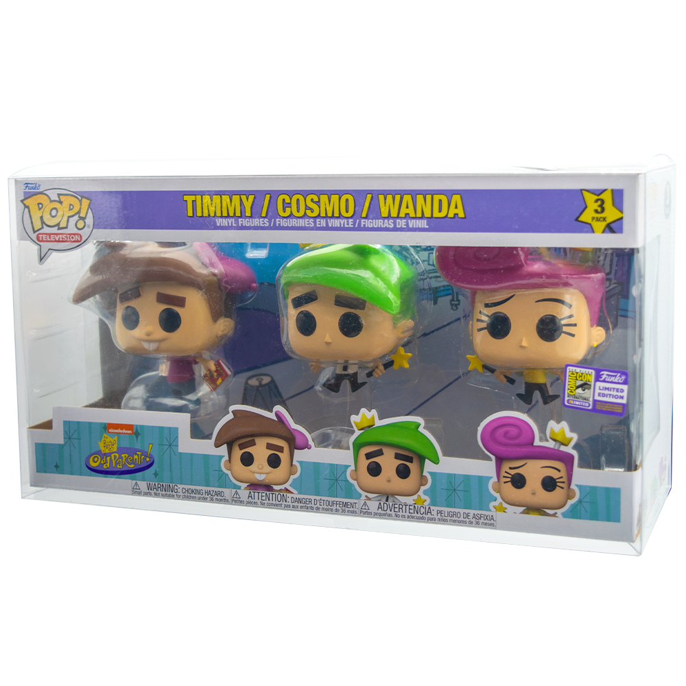 Fairly Odd Parents 3-Pack Funko Pop! PopShield Protectors