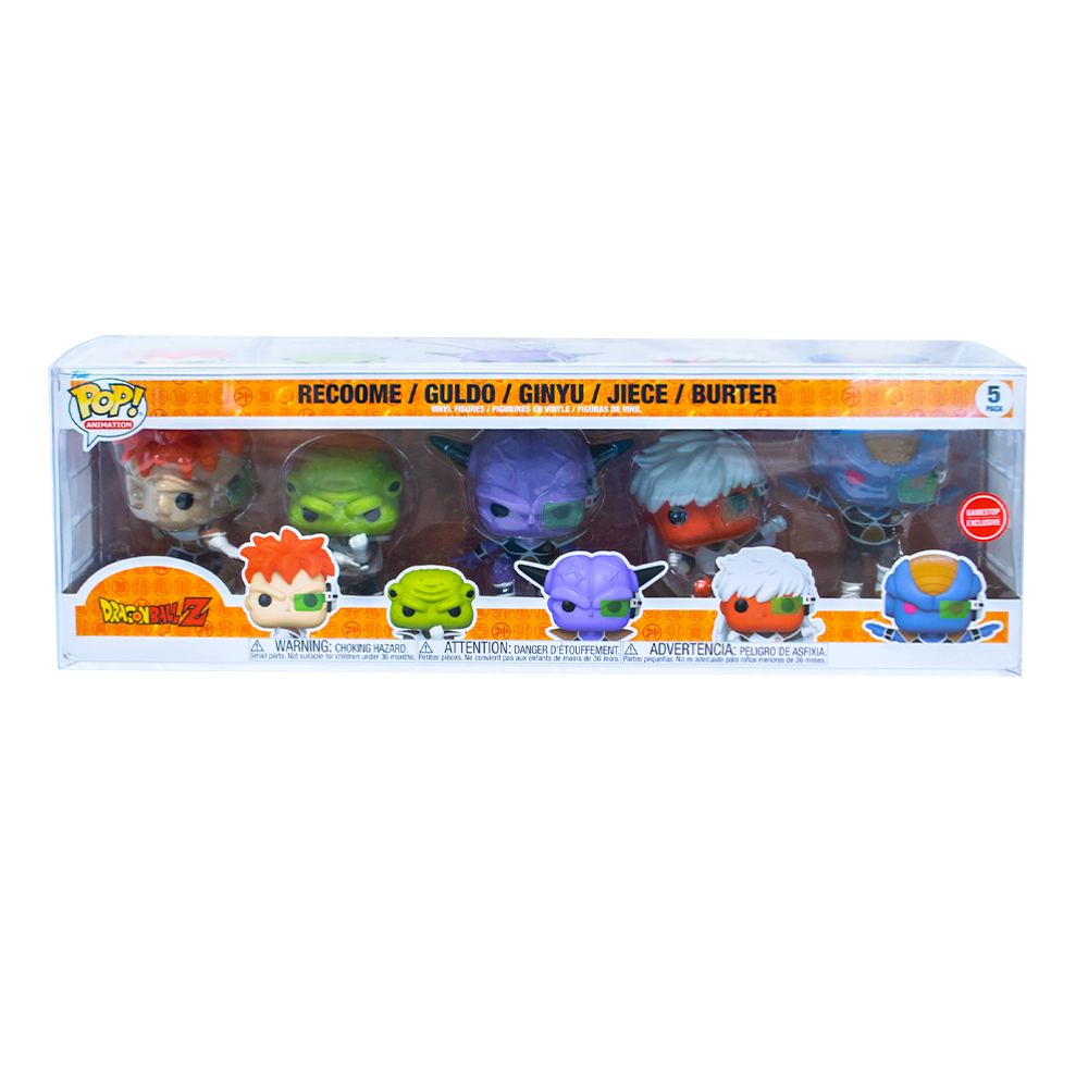Dragon Ball Z 5-Pack Funko Pop! PopShield Protectors