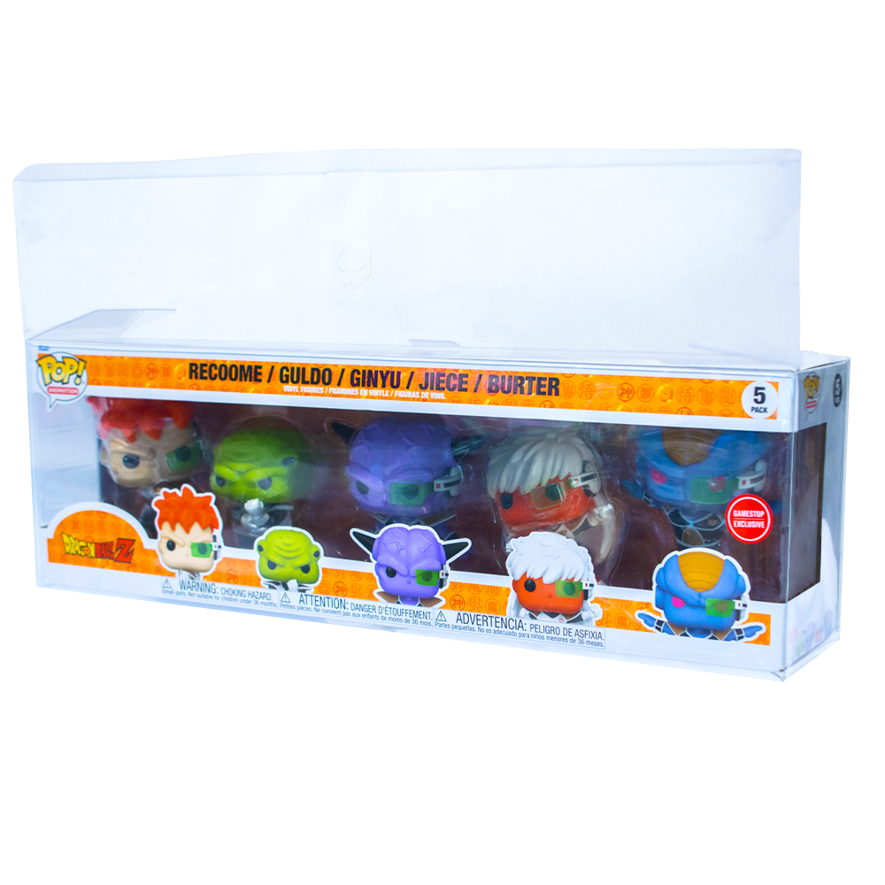 Dragon Ball Z 5-Pack Funko Pop! PopShield Protectors