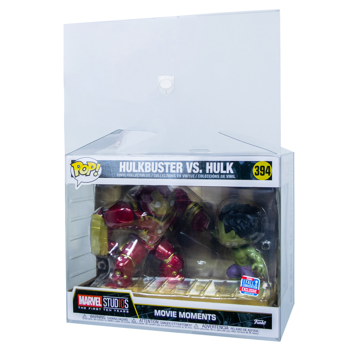 Hulk vs Hulkbuster Moments Funko Pop! PopShield Protectors