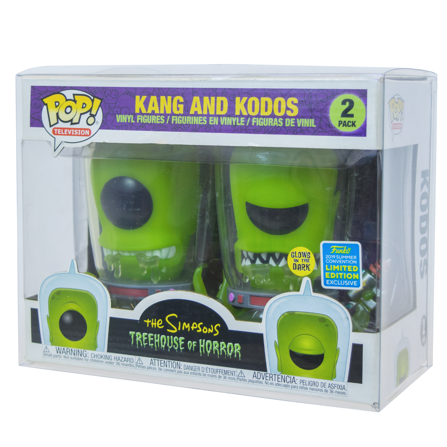Kang & Kodos 2-Pack Funko Pop! PopShield Protectors