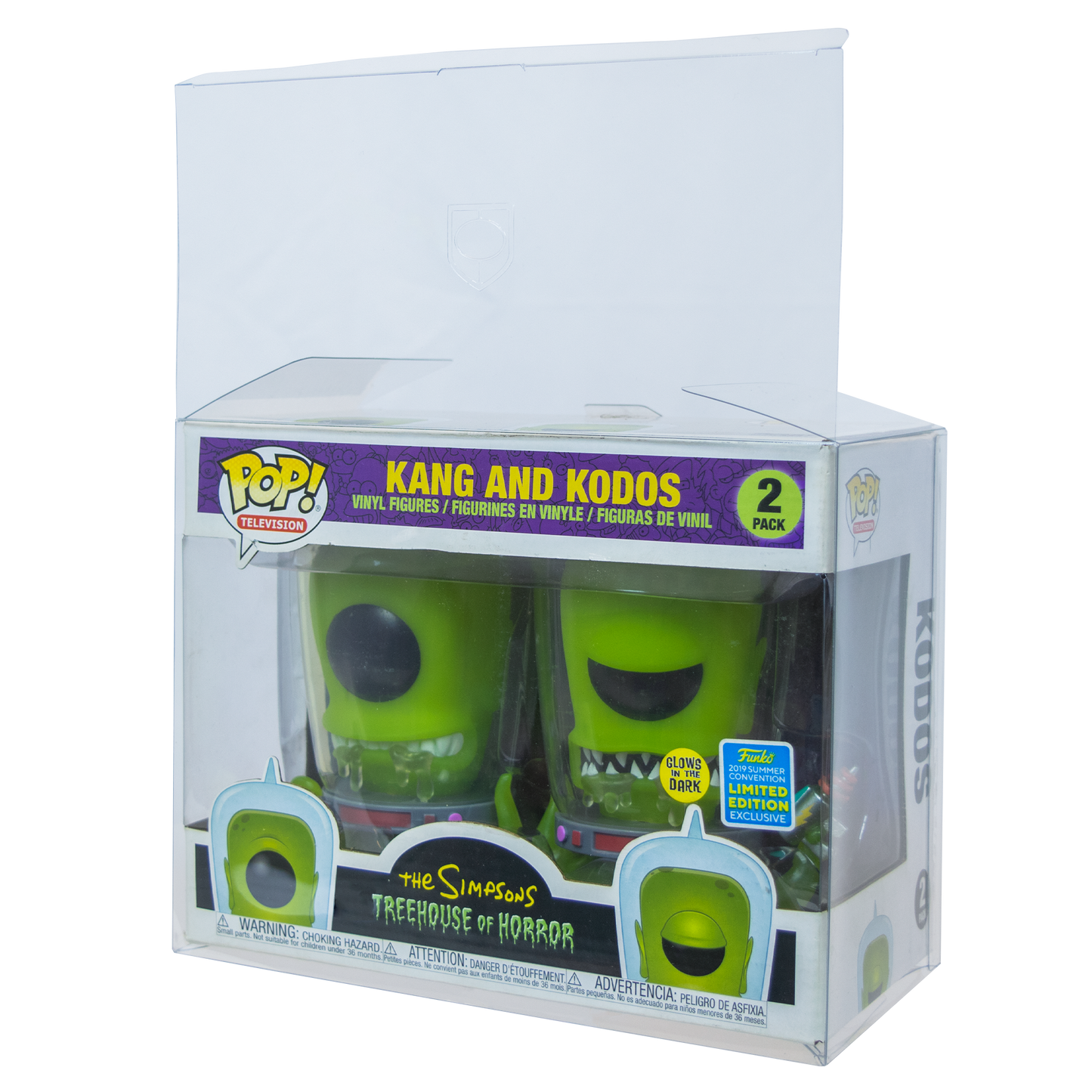 Kang & Kodos 2-Pack Funko Pop! PopShield Protectors