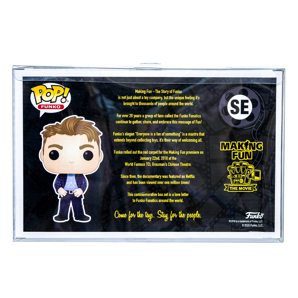 Brian Mariotti Making Fun Funko Pop! PopShield Protectors