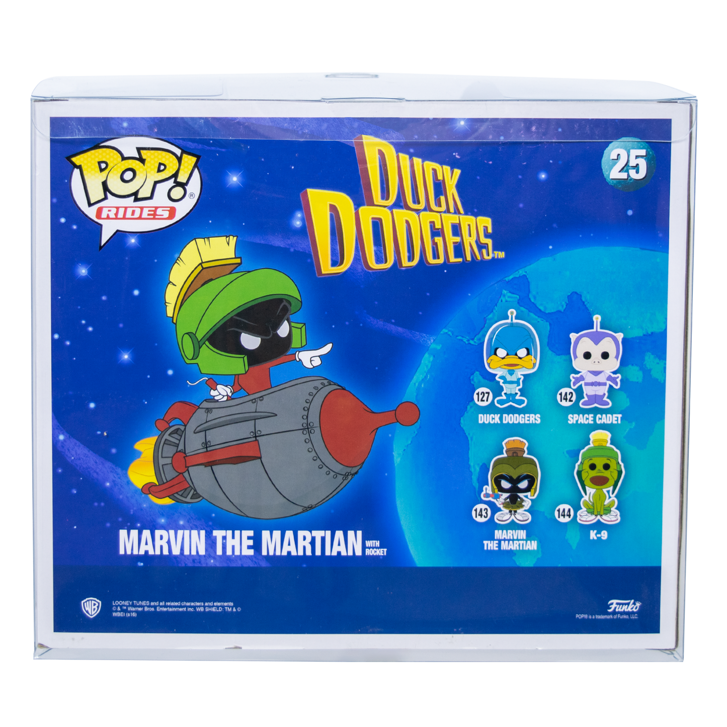 Marvin the Martian with Rocket Rides Funko Pop! PopShield Protectors