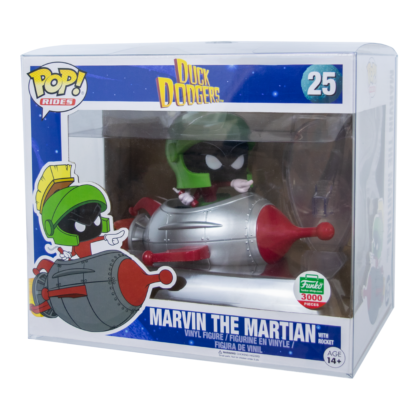 Marvin the Martian with Rocket Rides Funko Pop! PopShield Protectors