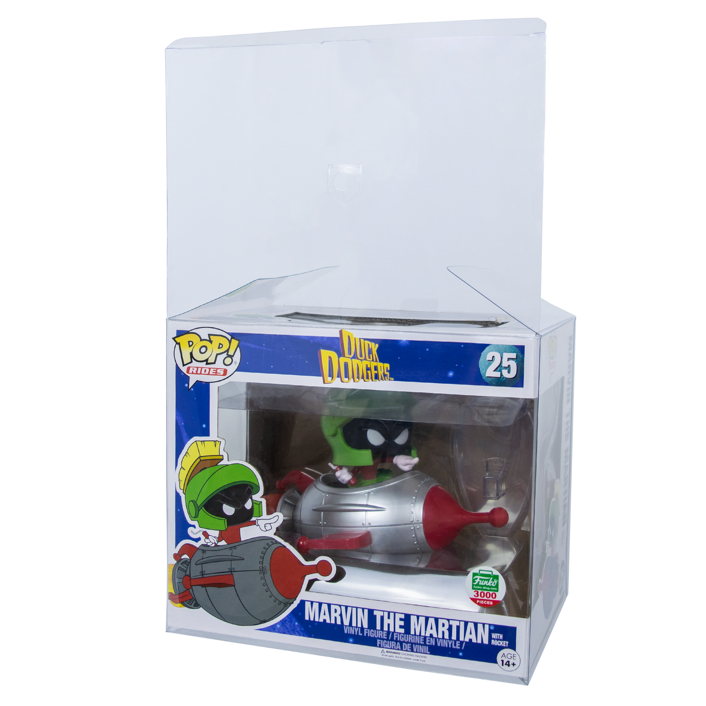 Marvin the Martian with Rocket Rides Funko Pop! PopShield Protectors