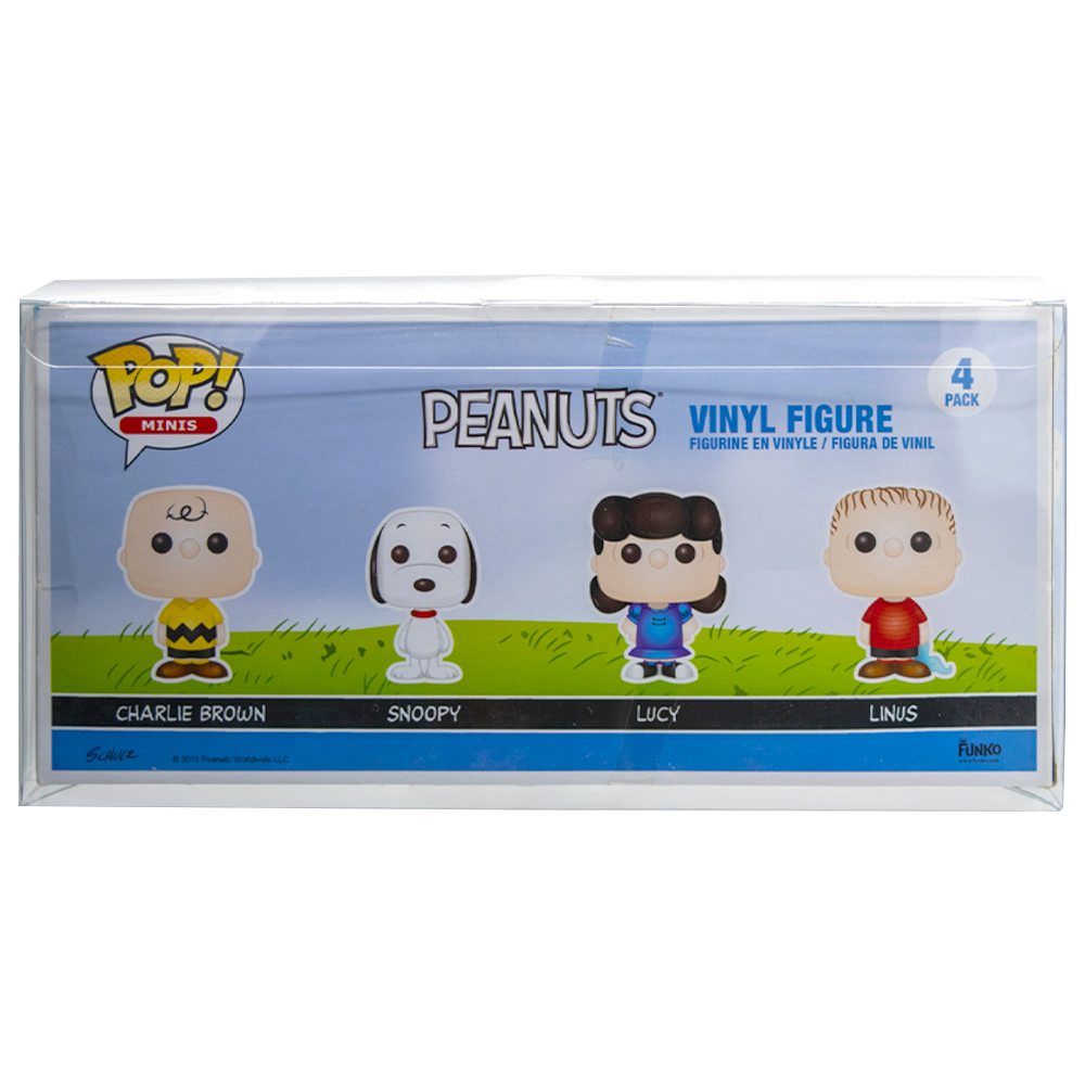 Peanuts Mini 4-Pack Funko Pop! PopShield Protectors