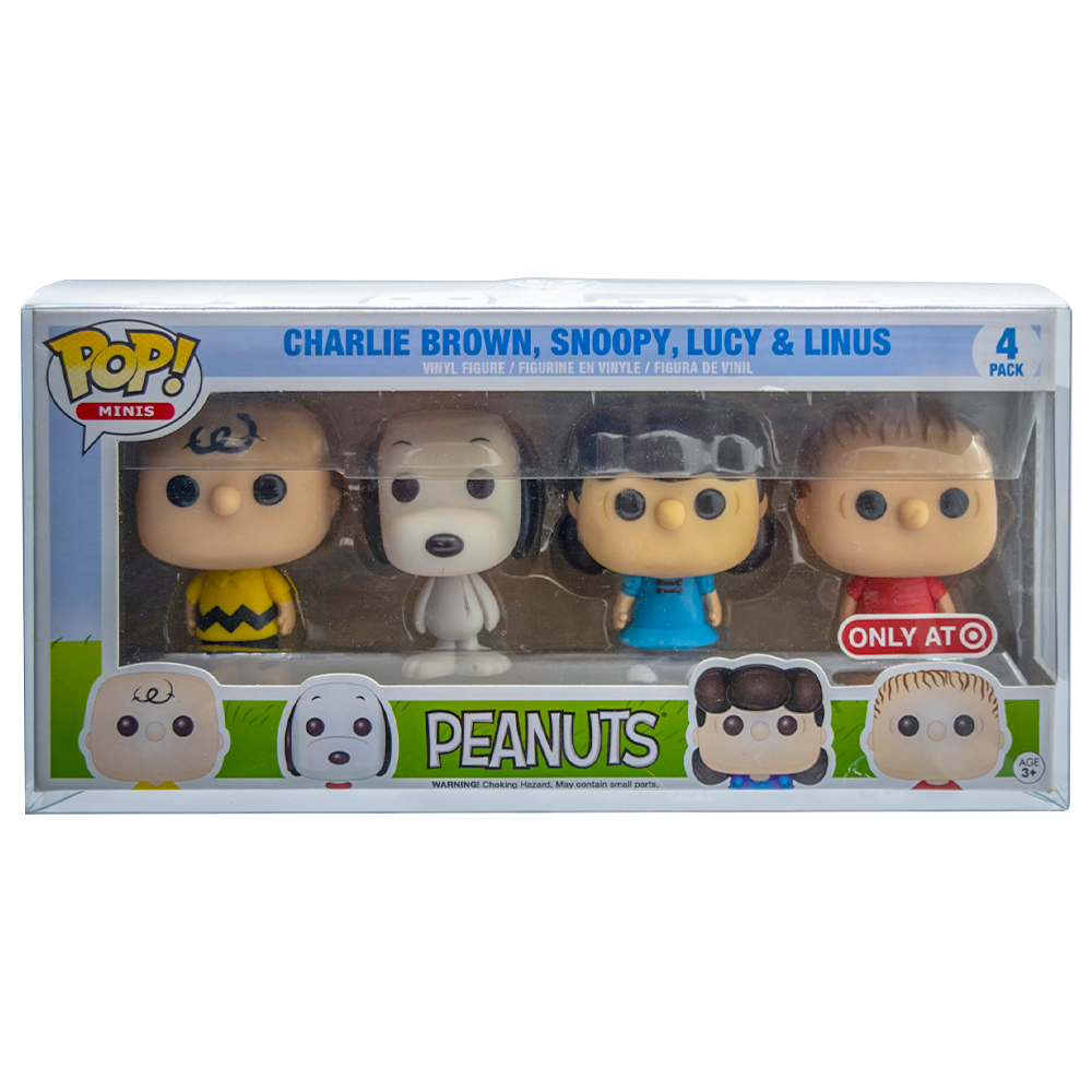 Peanuts Mini 4-Pack Funko Pop! PopShield Protectors