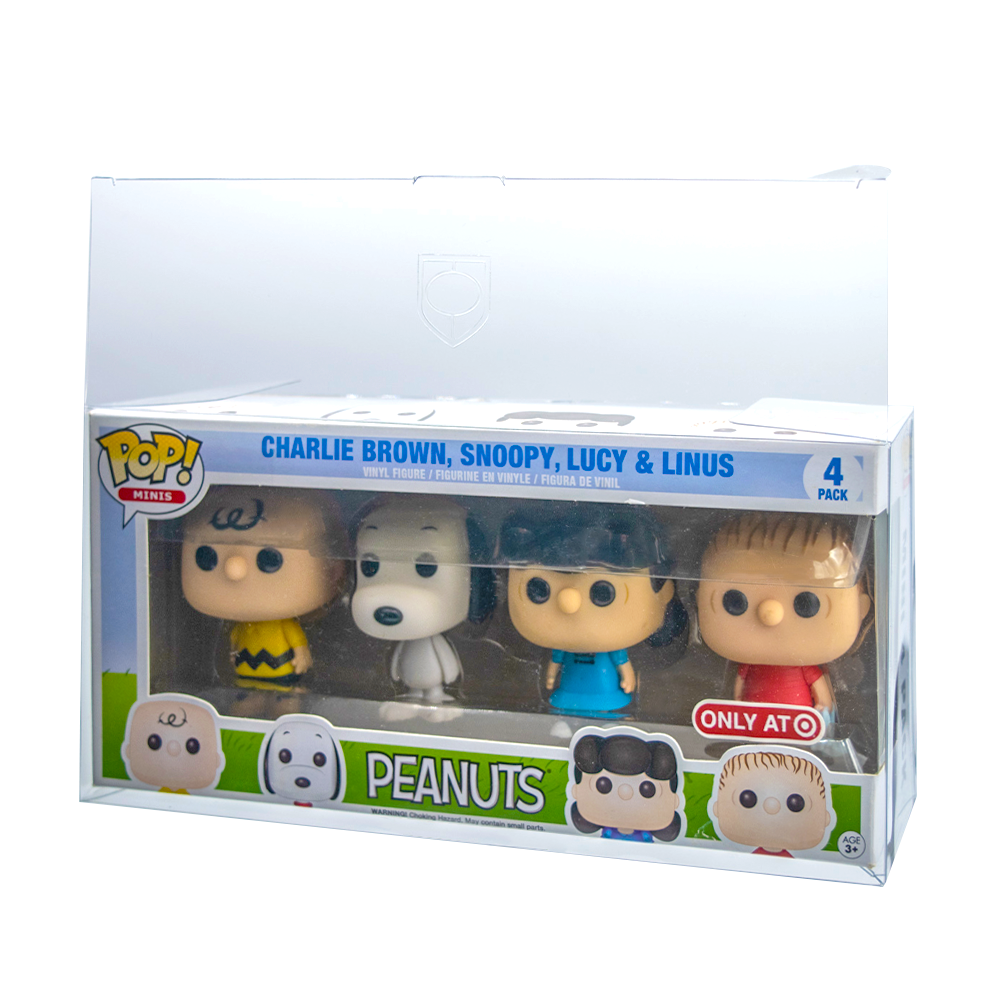 Peanuts Mini 4-Pack Funko Pop! PopShield Protectors