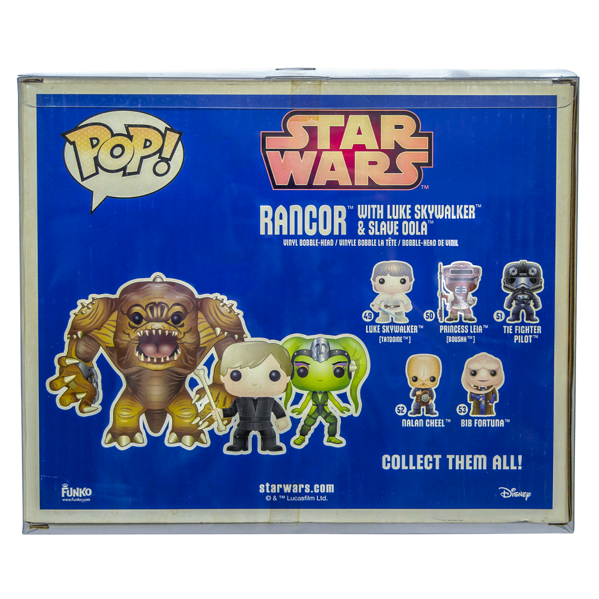 Large Star Wars 3-Pack Funko Pop! PopShield Protectors