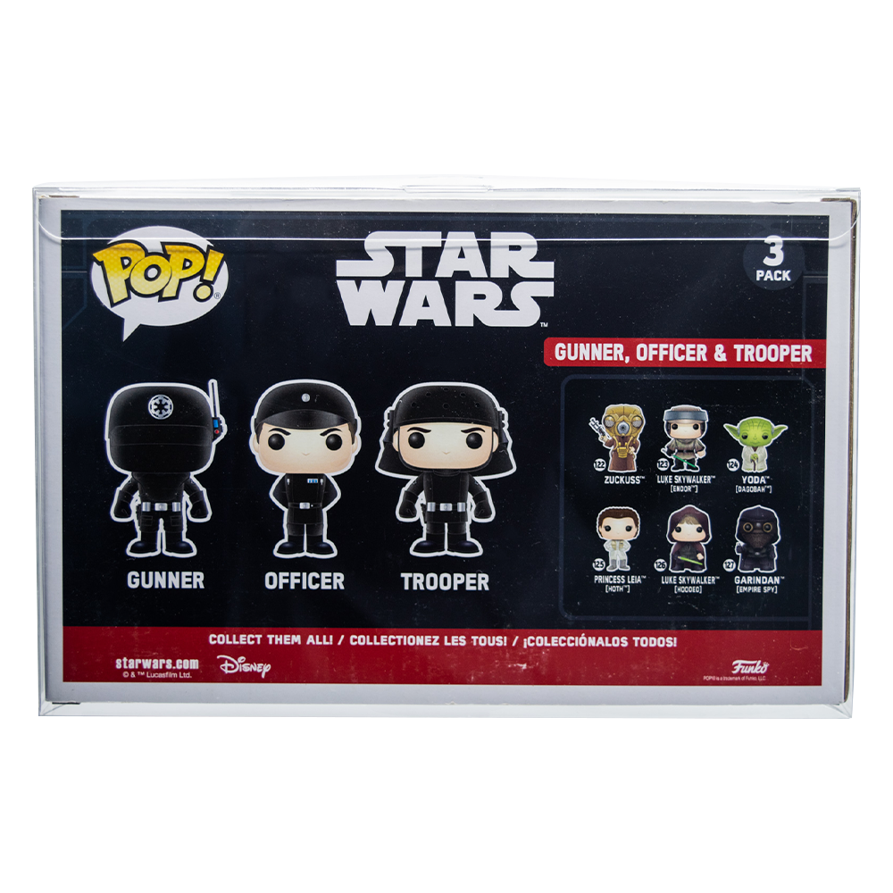 Star Wars Death Star 3-Pack Funko Pop! PopShield Protectors