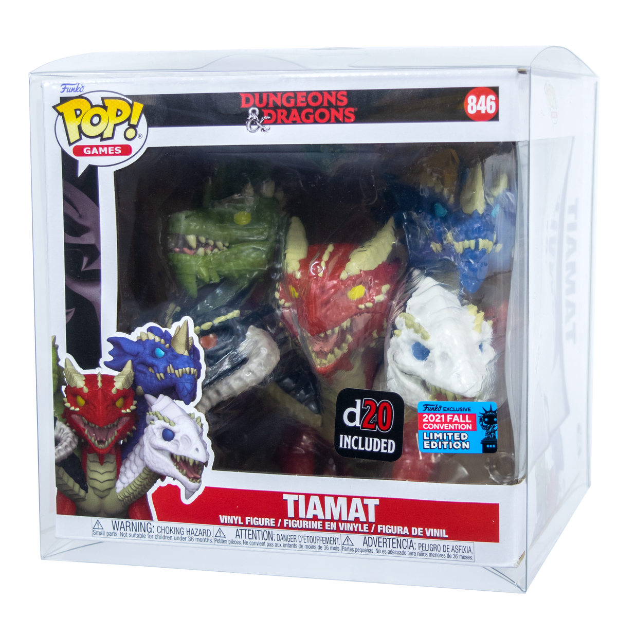 Dungeons & Dragons Tiamat Funko Pop! PopShield Protector