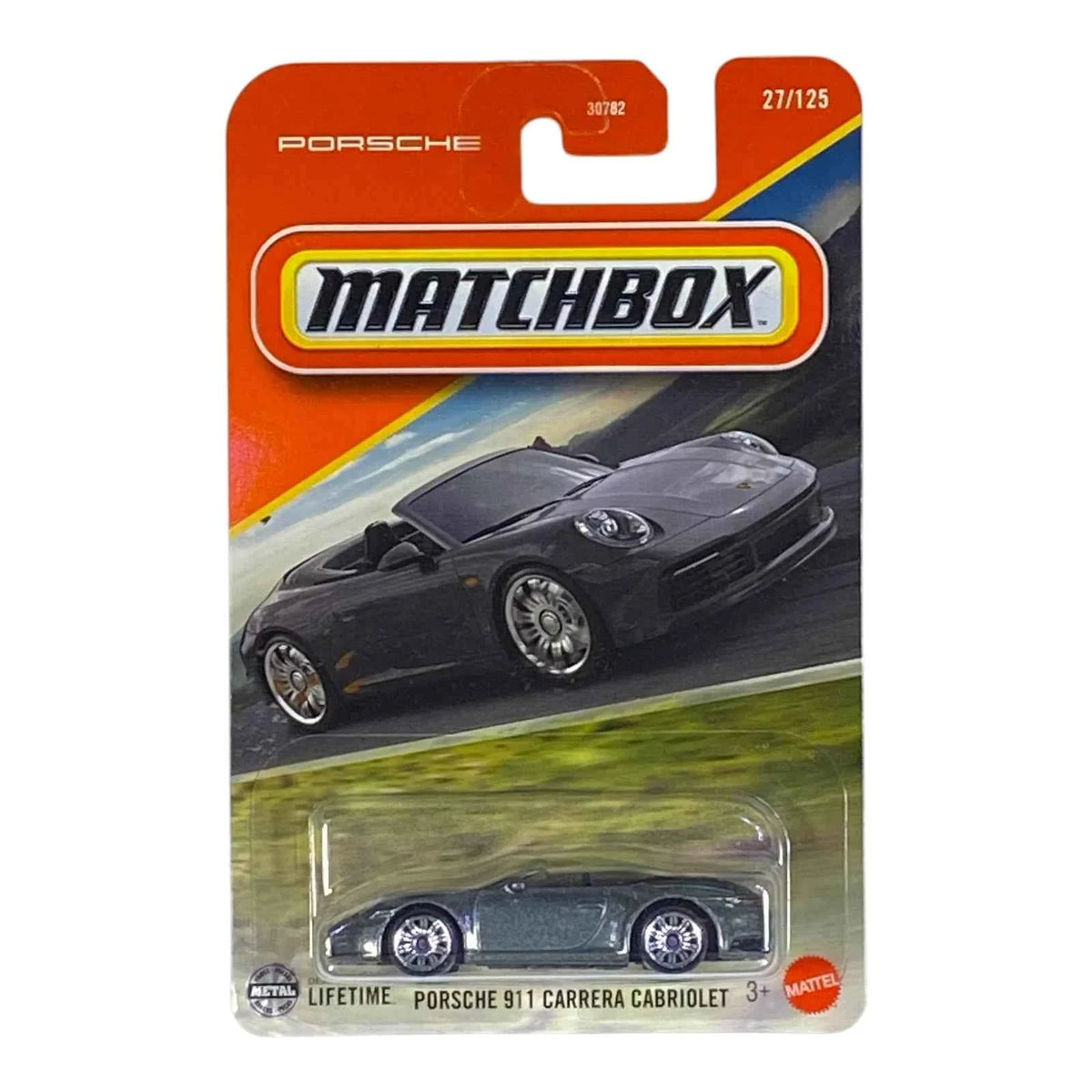 Matchbox Porsche 911 Carrera Cabriolet -2025 Matchbox Series 27/125