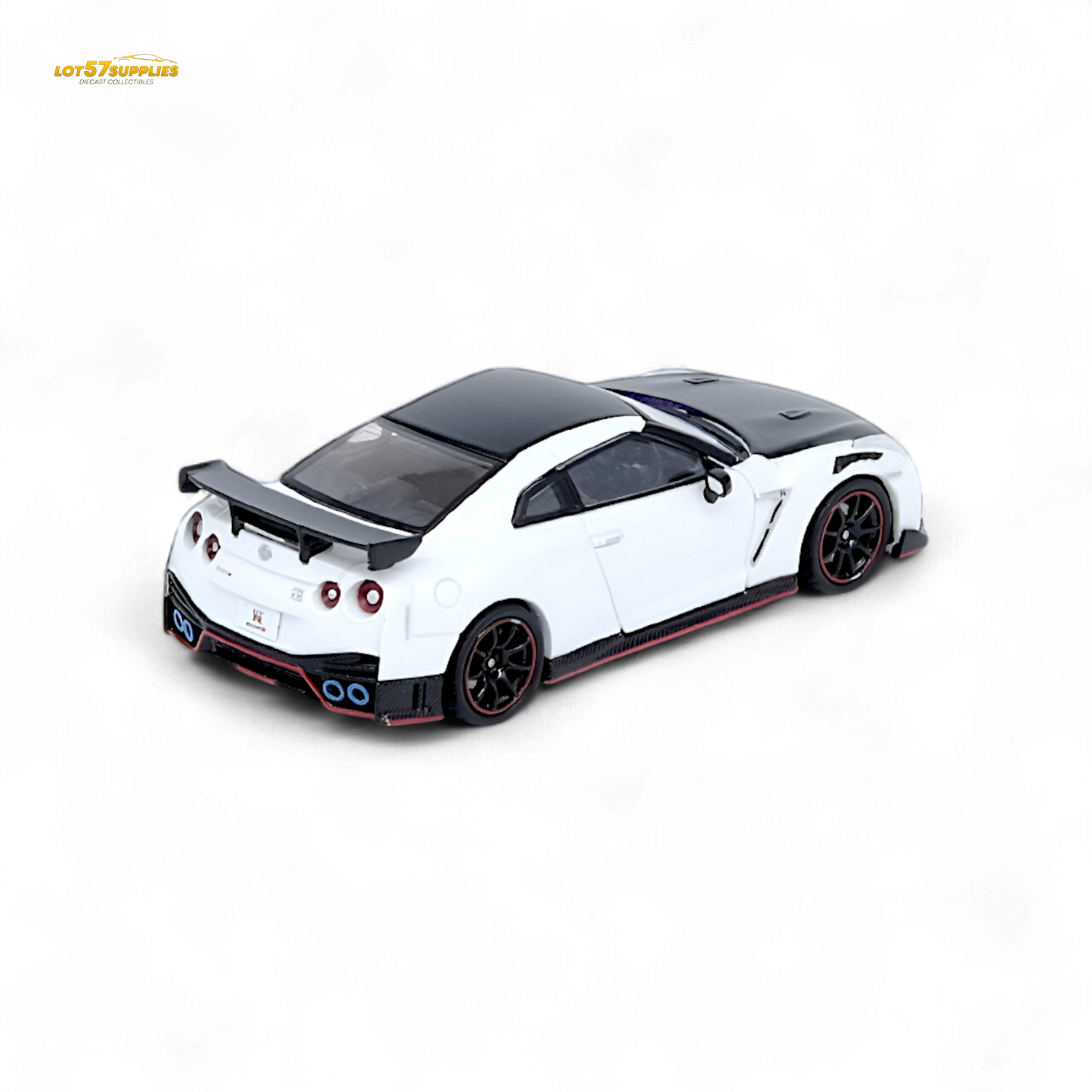 INNO64 Nissan GT-R R35 NISMO White 1:64